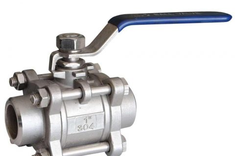 Maintenance method of flange ball valve