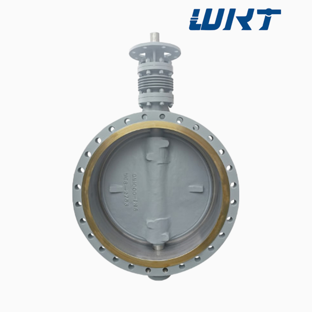 High temperature triple eccentric butterfly valve