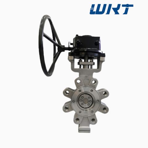 Triple eccentric/Offset metal to metal seat wafer Lug Butterfly Valve