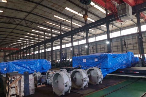 Shipment of DN4600 inlet valve for Nanoujiang Project