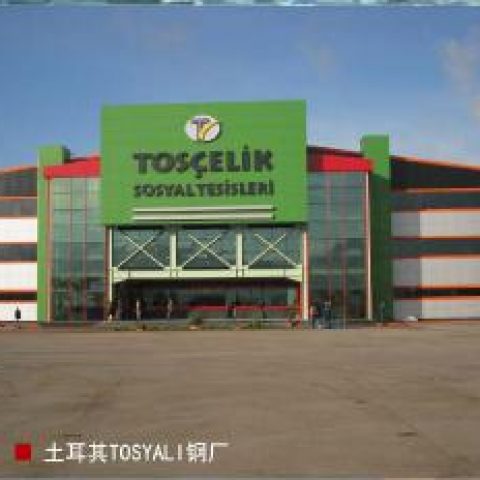 Tosyali steel works in Turkey