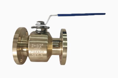 Aluminium bronze ASTM B148 C95800 ball valve