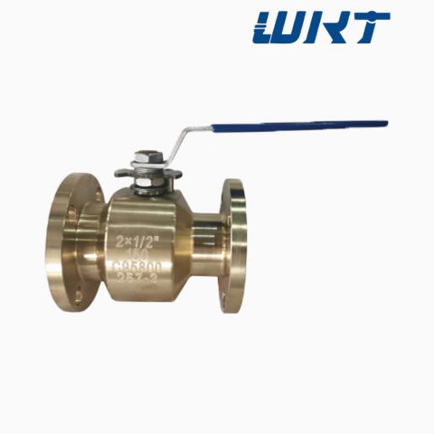 Aluminium bronze ASTM B148 C95800 ball valve