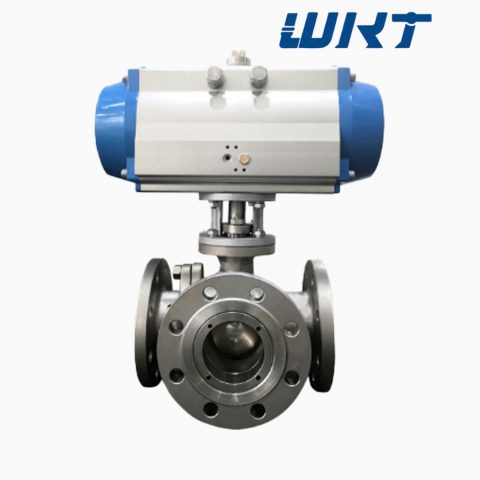 3 Ways T-type stainless steel Ball Valve