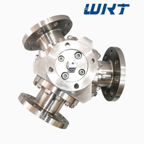 Y pattern 3 way ball valve with stainless steel