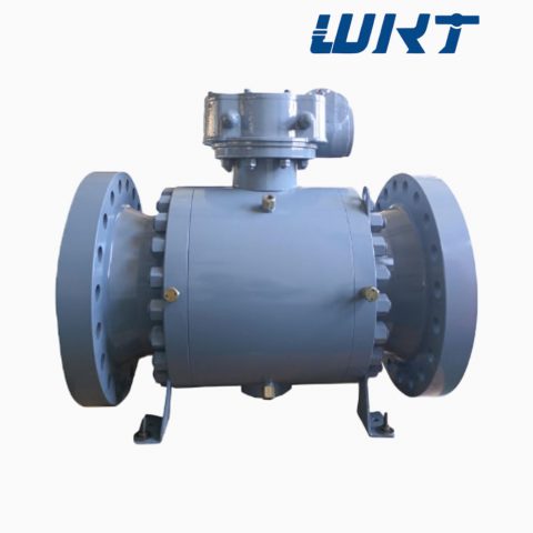 Trunnion mounted forged steel ball valve Reduce bore