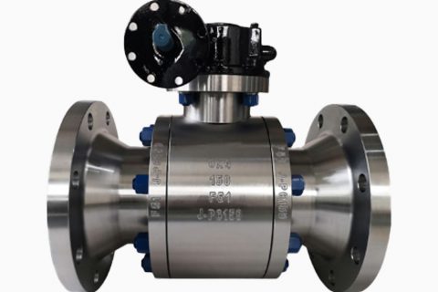 Reduce bore(RB)Trunnion mounted ball valve forged Duplex stainless steel F51