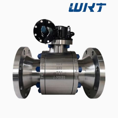 Reduce bore(RB)Trunnion mounted ball valve forged Duplex stainless steel F51