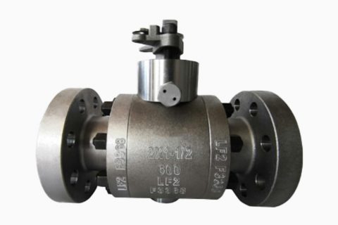 Low Temperature(LTCS)Trunnion mounted ball valve forged steel LF2 Reduce bore