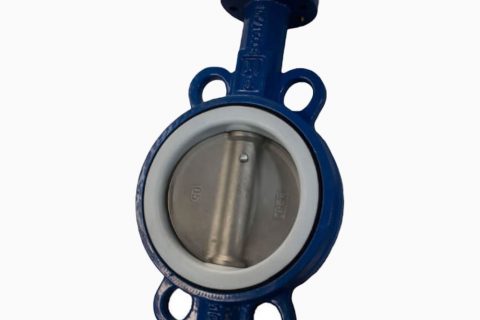 Bare Shaft Cast iron Wafer Butterfly Valve DN150