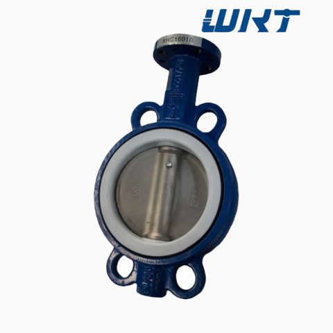 Bare Shaft Cast iron Wafer Butterfly Valve DN150