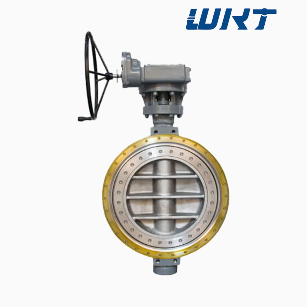 Worm Gear PN10 DN800 Carbon Steel Wafer Butterfly Valve