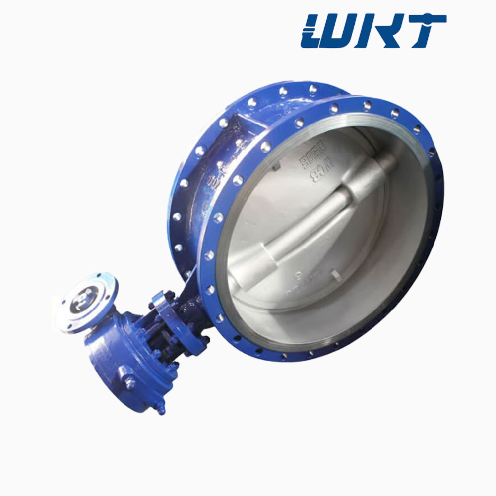 Worm Gear WCB Flange Triple Eccentric Butterfly Valve