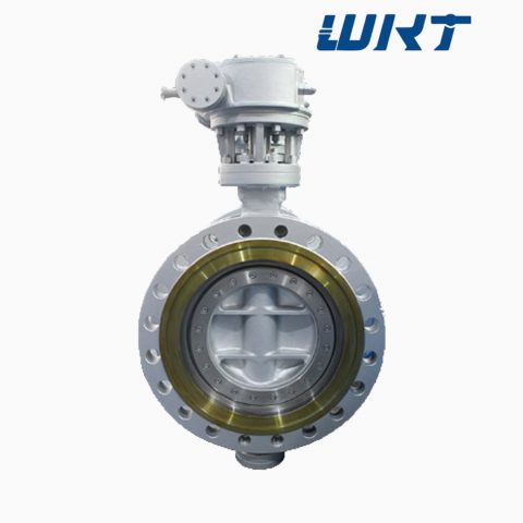 Cryogenic triple offset flanged butterfly valve