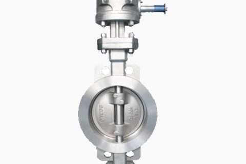 Worm Gear Wafer Metal to Metal Triple Offset Butterfly Valve