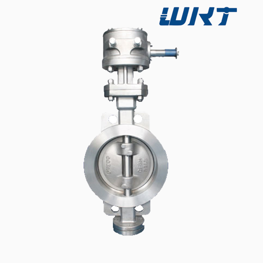 Worm Gear Wafer Metal to Metal Triple Offset Butterfly Valve